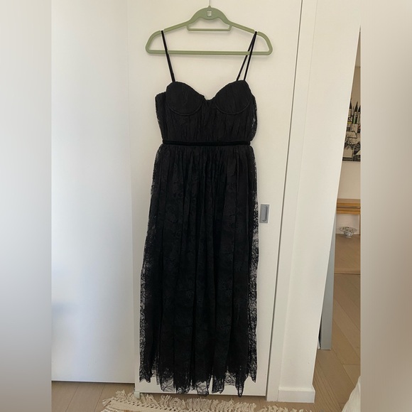 Sau Lee Selena Lace Bustier Gown Size 6 NWT - Picture 3 of 5